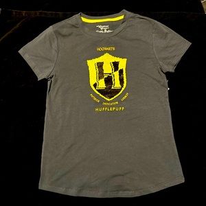Hogwarts Womens Hufflepuff Sequin Shirt Wizarding World of Harry Potter